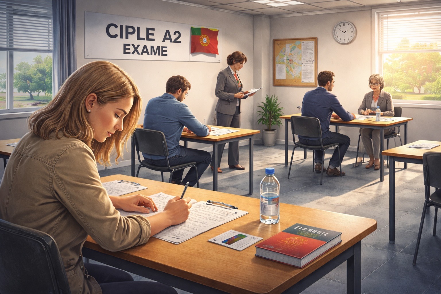 CIPLE A2 Exam Day: What Actually Happens (From Registration to Results)