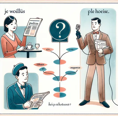 The conditional softens, imagines, and reports with distance: je voudrais, si..., il y aurait... The conditional softens, imagines, and reports with distance: je voudrais, si..., il y aurait...