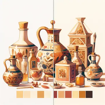 Adjective agreement and position contrast in one scene.