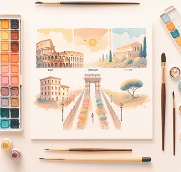 CELI 2 tense map and section flow.