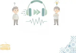 Listening at natural speed trips candidates who only studied slow textbook audio.