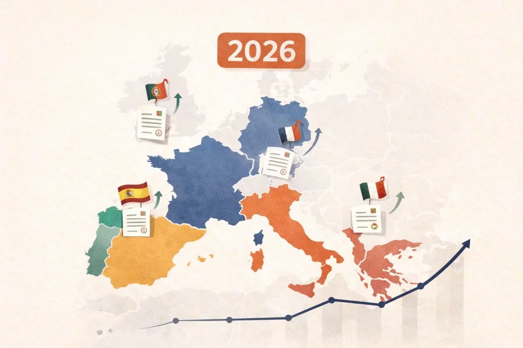 Europe raising citizenship language requirements in 2026 - CIPLE DELE DELF CELI exam changes by country