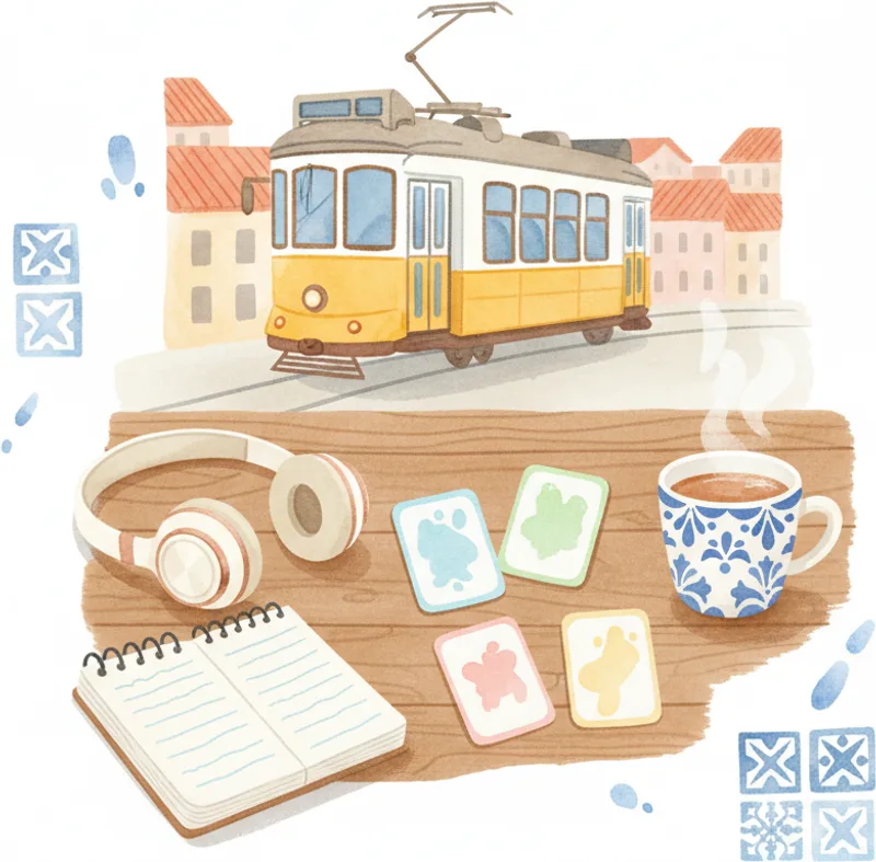 CIPLE A2 vocabulary strategy - flashcards and 8-week study plan for Portuguese citizenship exam