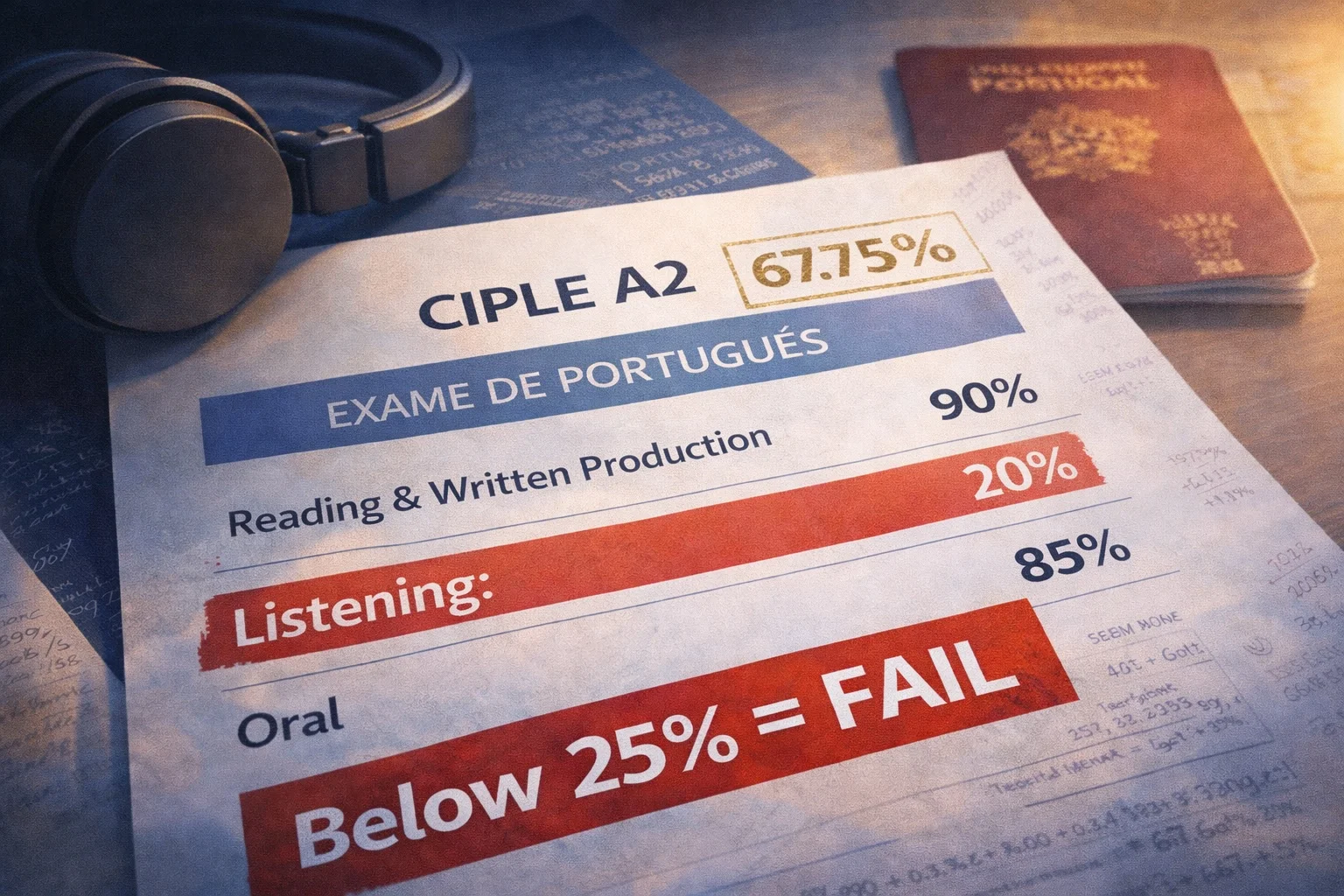The Secret Maths of CAPLE: Why High Scorers Fail the CIPLE A2
