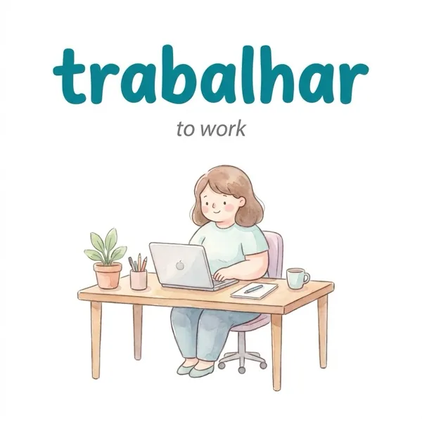 trabalhar